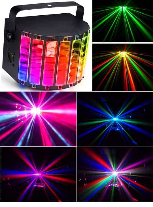 Светодиодно-лазерная цветомузыка M-MAX 208